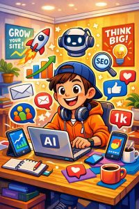 Beginners Can Use AI to Get Their First 1,000 Website Visitors