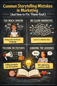 Common Storytelling Mistakes in Marketing