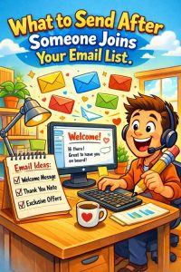 What to Send After Someone Joins Your Email List 