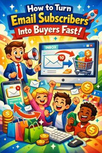 How to Turn Email Subscribers Into Buyers Fast